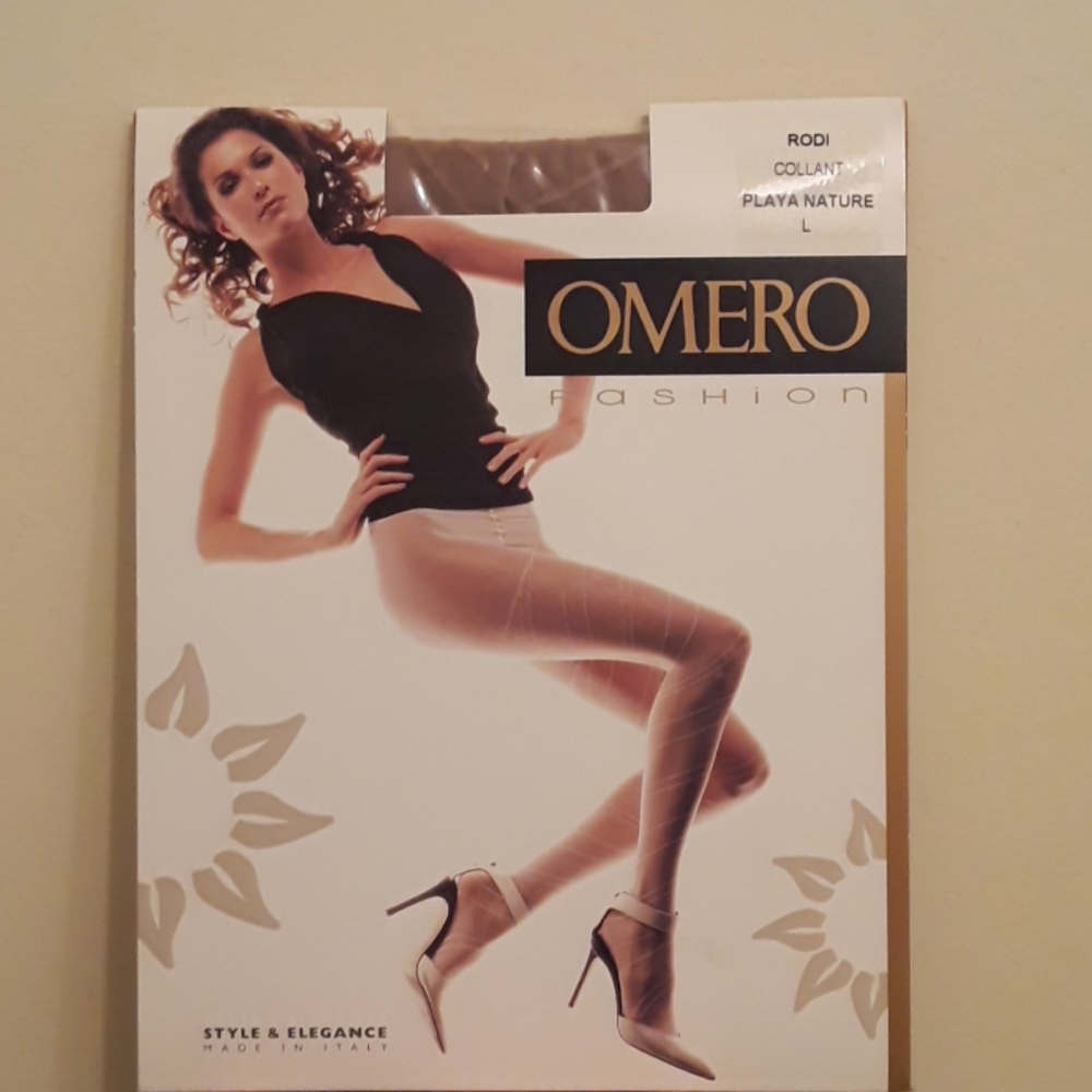 New Italian brand OMERO high quality stockings L